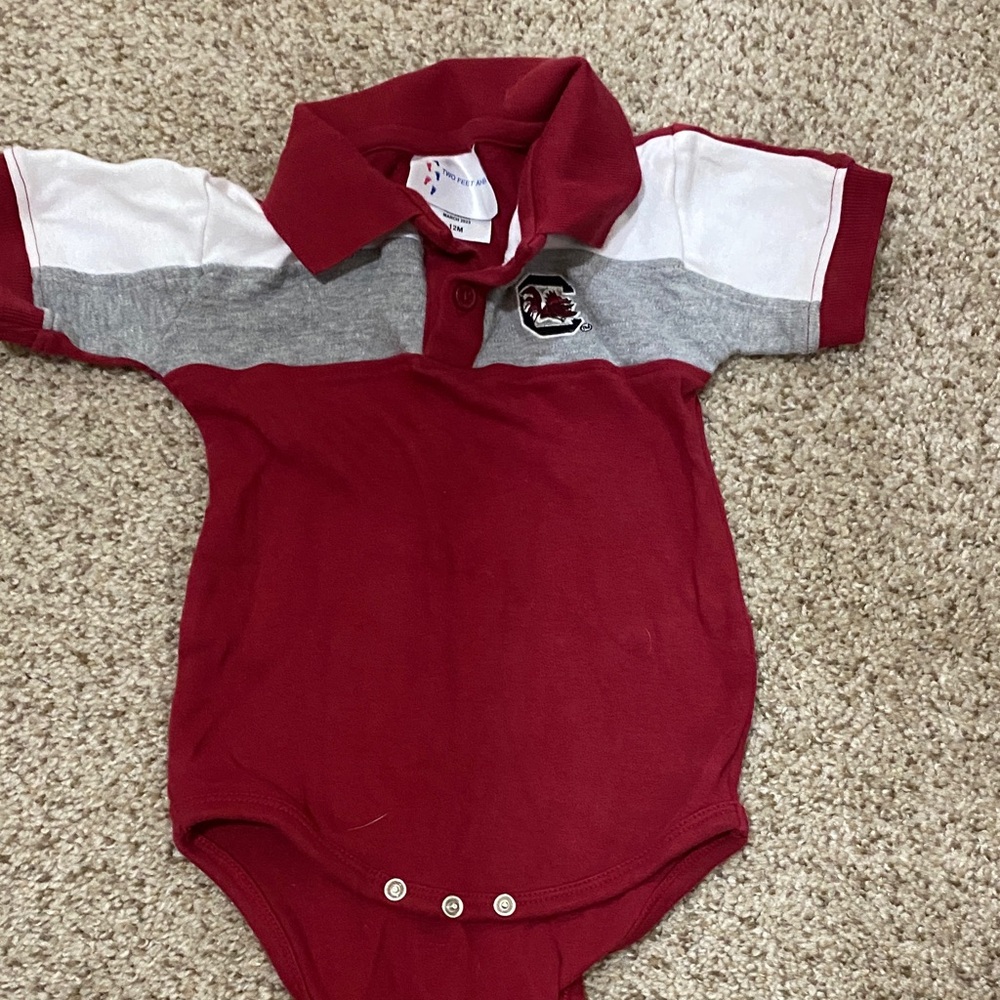Kids Red and Gray One Piece